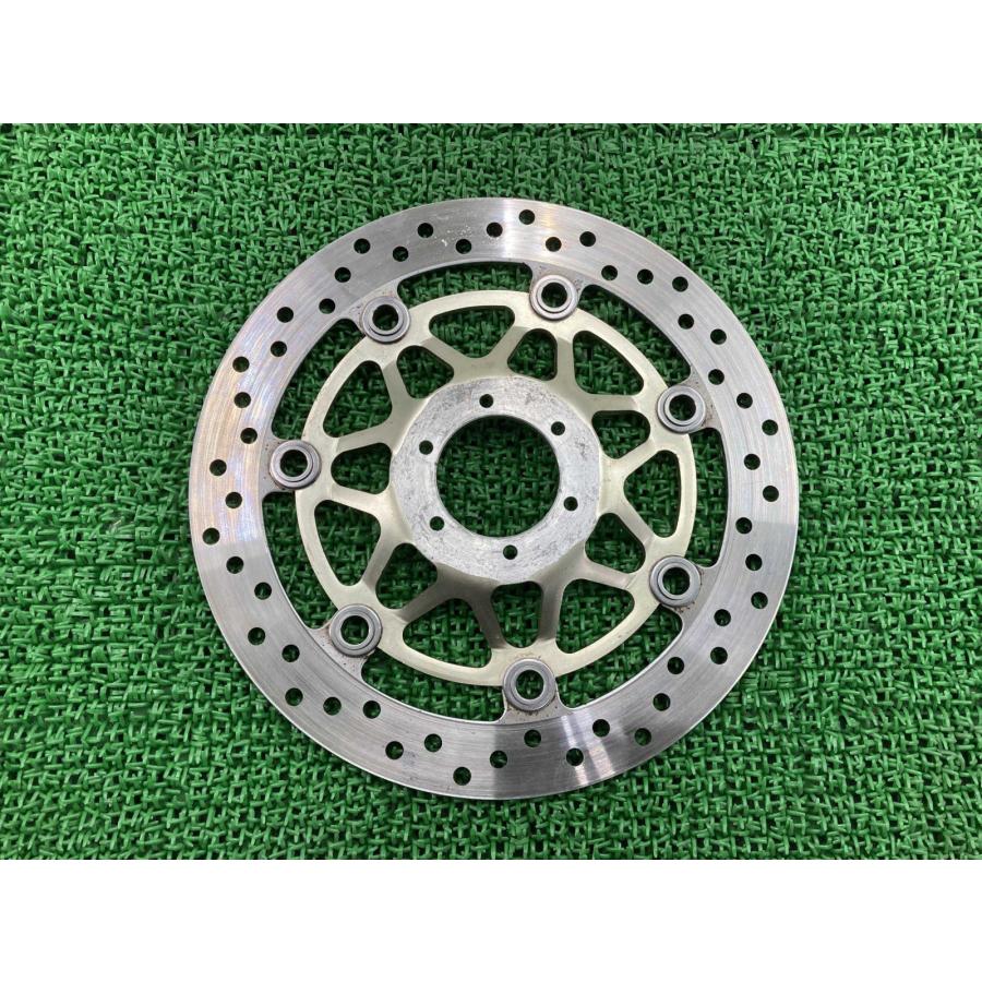 CB400SF フロントブレーキディスク 右 ホンダ 純正 中古 バイク 部品 NC39 NC42前期 曲がり無し そのまま使える H 車検 Genuine bO ホンダ（HONDA） CB400SF フロントブレーキディスク 右 純正 中古