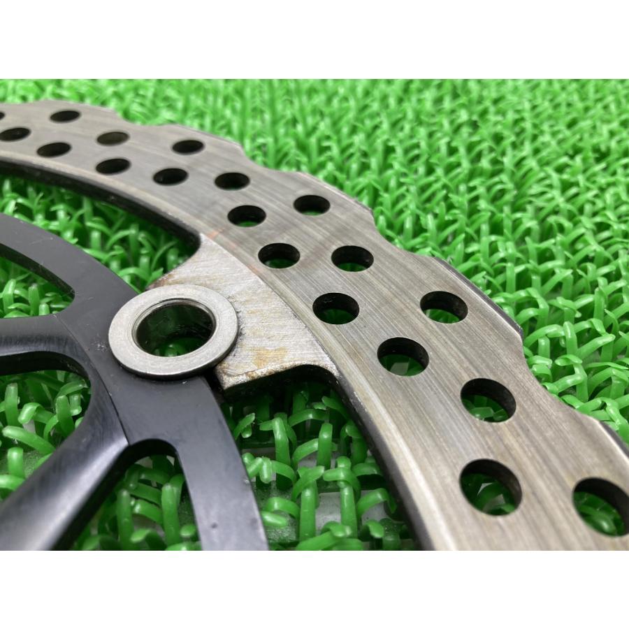ZX25R フロントディスクローター　カワサキ純正　中古　曲がりなし カワサキ（Kawasaki） ZX-14R フロントブレーキディスク 片側 純正