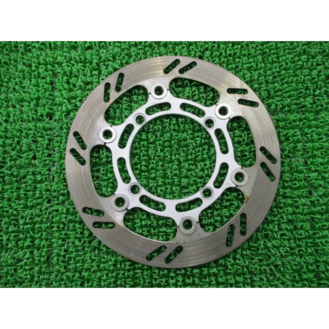 Dトラッカー KLX250 フロントブレーキディスク カワサキ 純正 LX250E 250mm ディスクローター 曲がり無し 安心のノーマル 【中古】 45 カワサキ（Kawasaki） Dトラッカー KLX250 フロントブレーキディスク