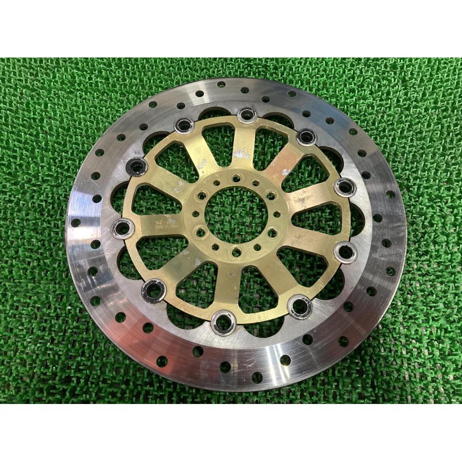 CB400FOUR フロントブレーキディスク 左 ホンダ 純正 中古 バイク 部品 NC36 ディスクローター 曲がりなし 車検 Genuine Di ホンダ（HONDA） CB400FOUR フロントブレーキディスク 純正 中古