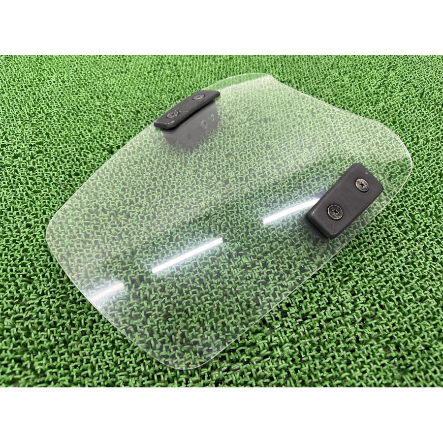ワールドウォーク製ハーレー スクリーン 社外 中古 バイク 部品 クリア