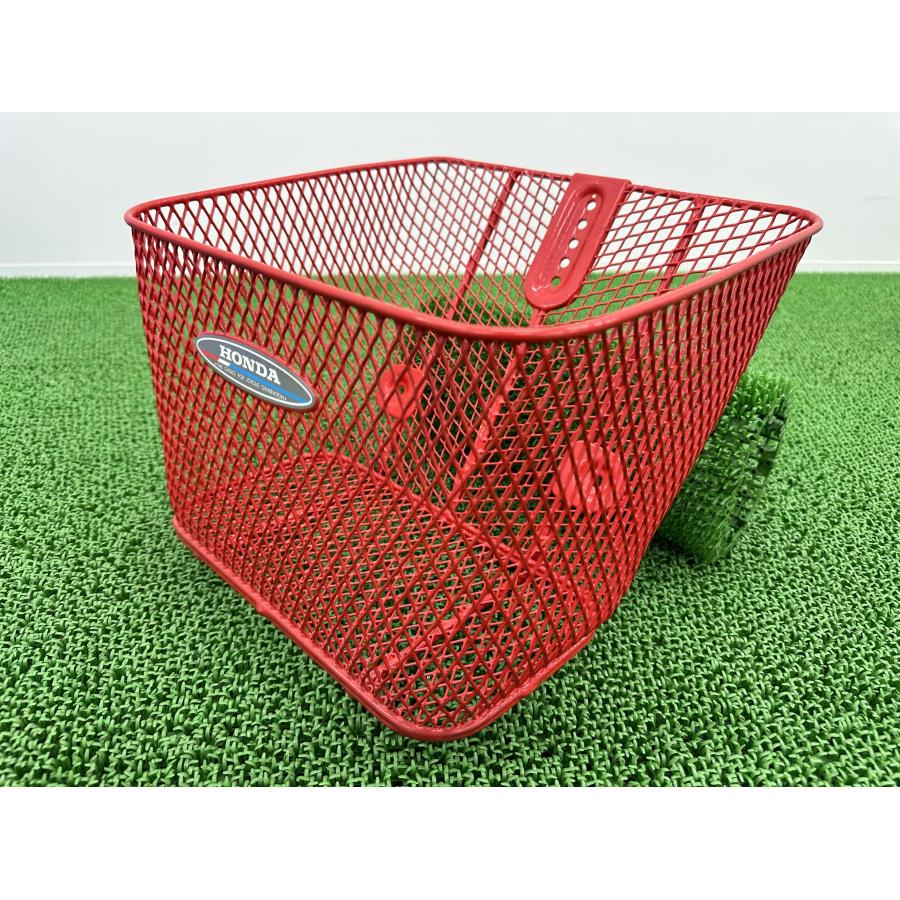 ホンダ（HONDA） フロントバスケット 赤 純正 中古 メッシュカゴ