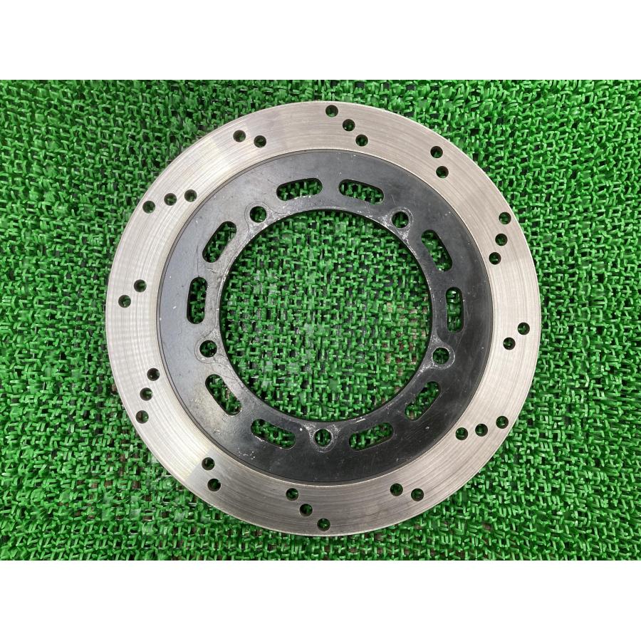 VT500C フロントブレーキディスク KBA61309 社外 中古 バイク 部品 296mm MGEAR製 PC08 20-228 曲がりなし 13の画像