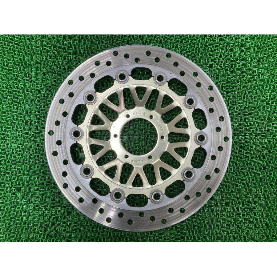 YUTAKA製 フロントブレーキディスク 右 社外 中古 バイク 部品 296mm 