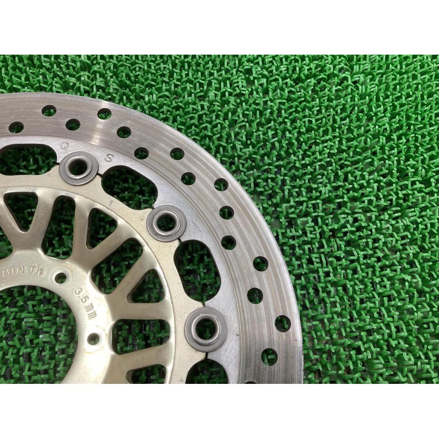YUTAKA製 フロントブレーキディスク 右 社外 中古 バイク 部品 296mm