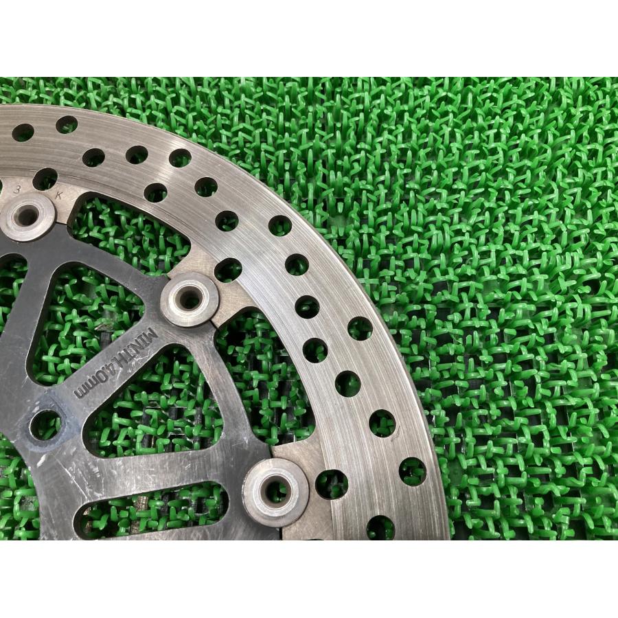 F3-675 フロントブレーキディスク 片側 MVアグスタ 純正 中古 バイク 部品 320mm ブレンボ ディスクローター 曲がりなし 車検 Genuine 35の画像