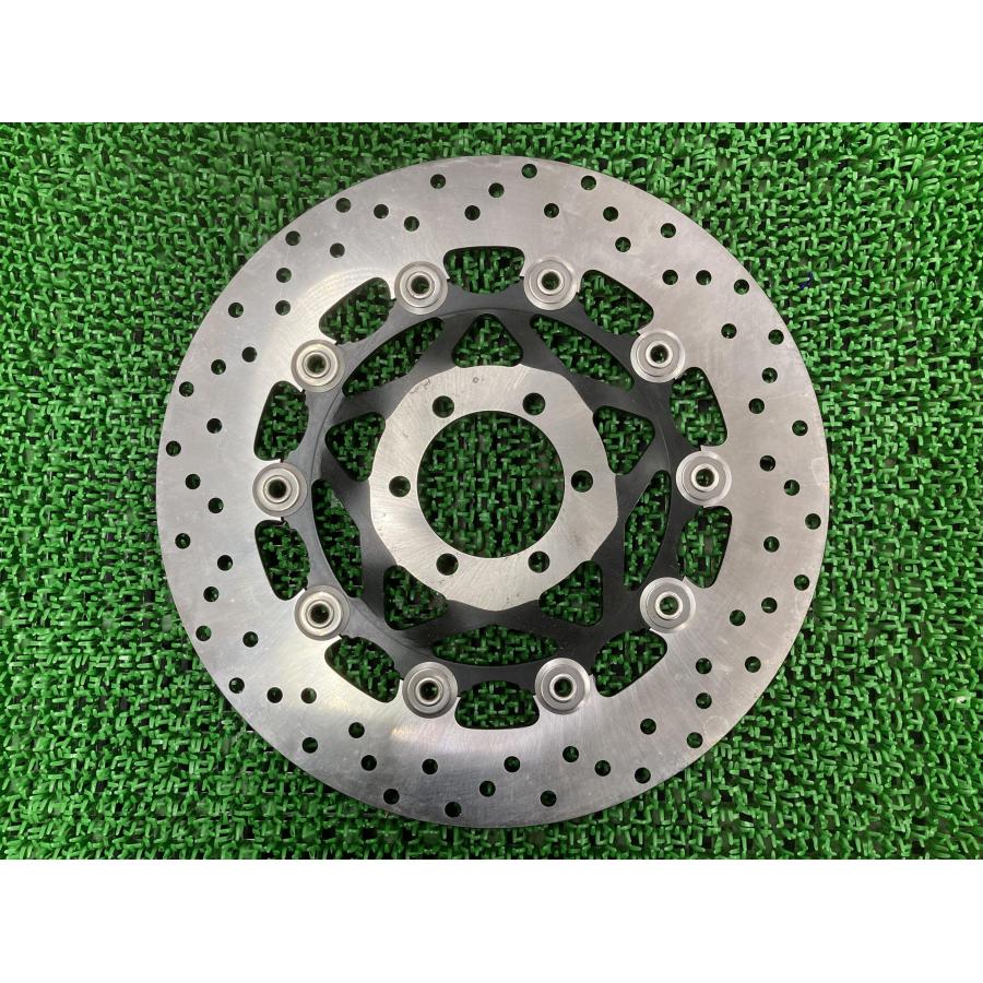 XJR400R フロントブレーキディスク 片側 社外 中古 バイク 部品 298mm ディスクローター 曲がりなし 37の画像