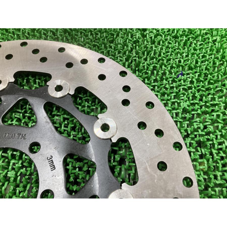XJR400R フロントブレーキディスク 片側 社外 中古 バイク 部品 298mm ディスクローター 曲がりなし 37の画像