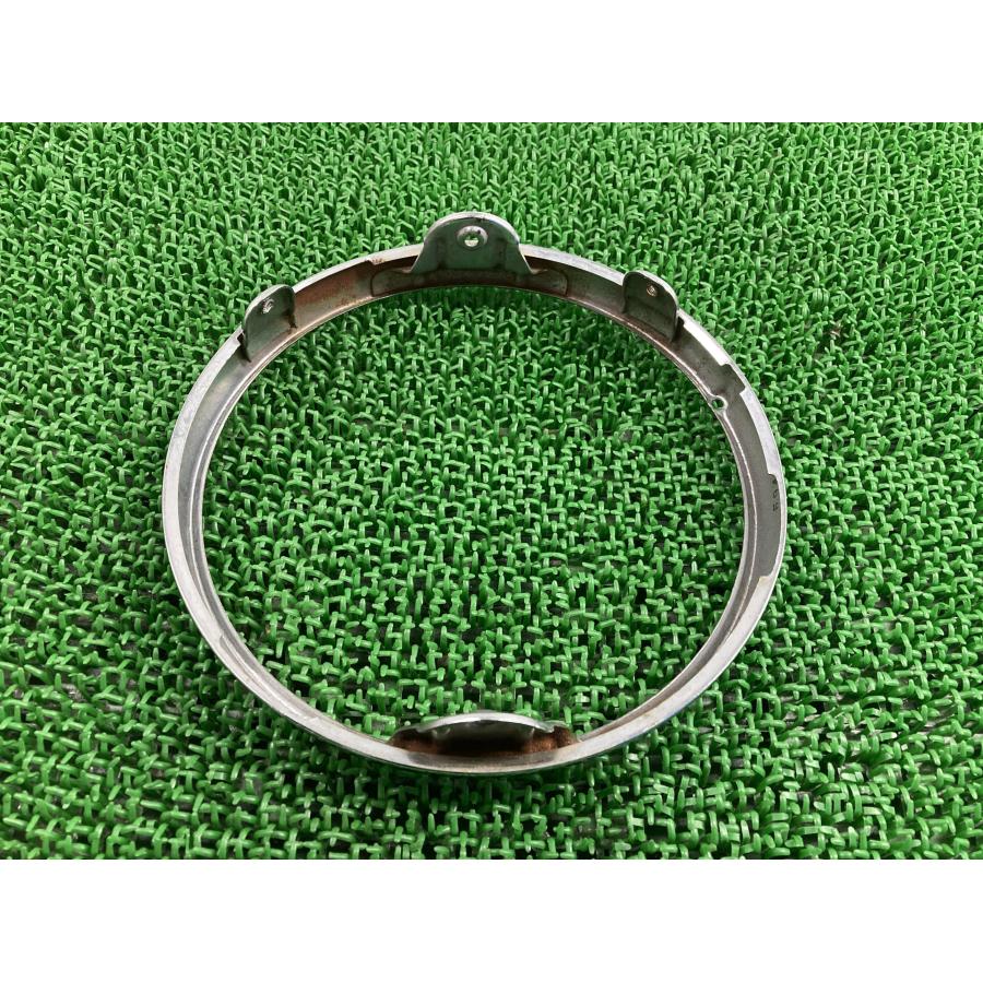 ヤマハ発動機 SR400 ヘッドライトリム ヤマハ 純正 中古 バイク 部品