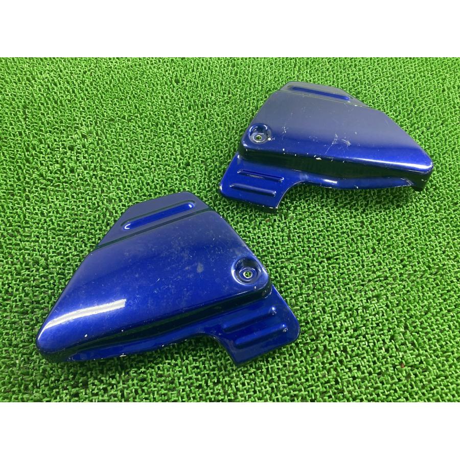 希少？　xjr400 4HM サイドカバー　最終値下げ ヤマハ発動機 XJR400 サイドカバー 左右 青M ヤマハ 純正 中古 バイク
