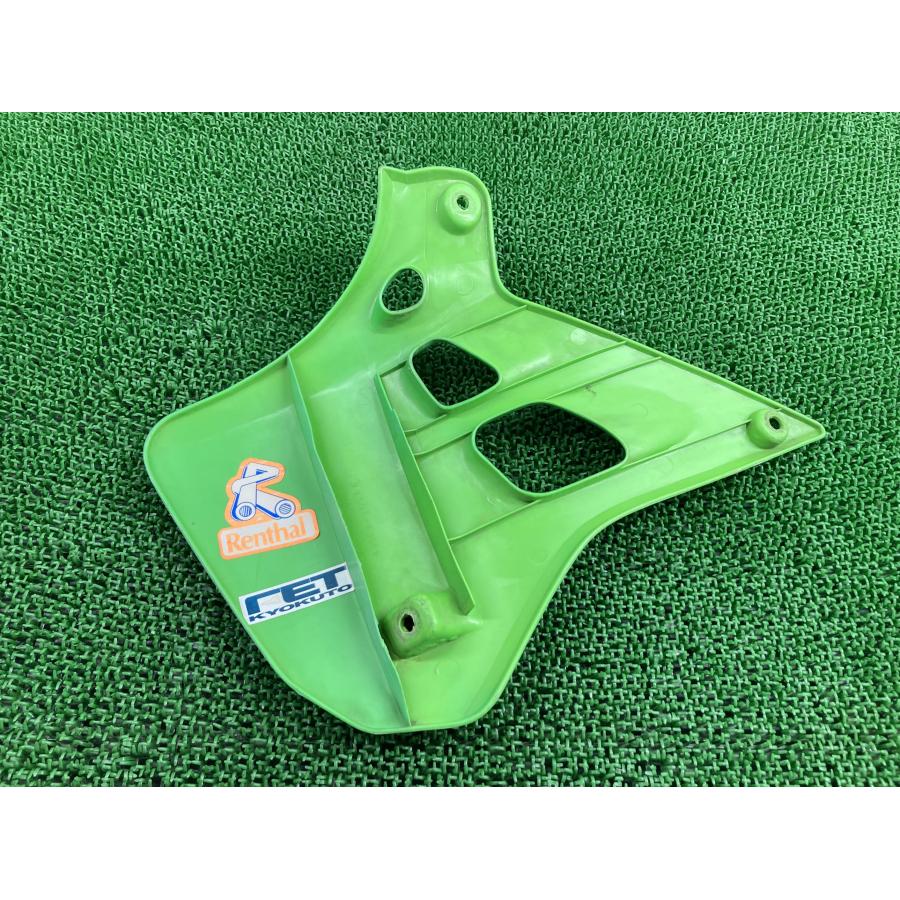 専用売却用 カワサキ（Kawasaki） KDX125SR シュラウド 右 緑 49089-1094 純正