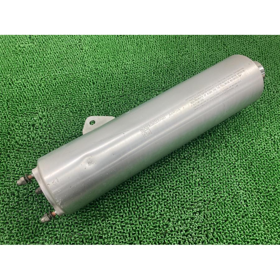 GSX1300Rハヤブサ サイレンサーマフラー 左 24F0 スズキ 純正 バイク 部品 GW71A 隼 HAYABUSA 99-01年 前期 車検 Genuine 【中古】 54 スズキ（SUZUKI） GSX1300Rハヤブサ サイレンサーマフラー 左 24F0