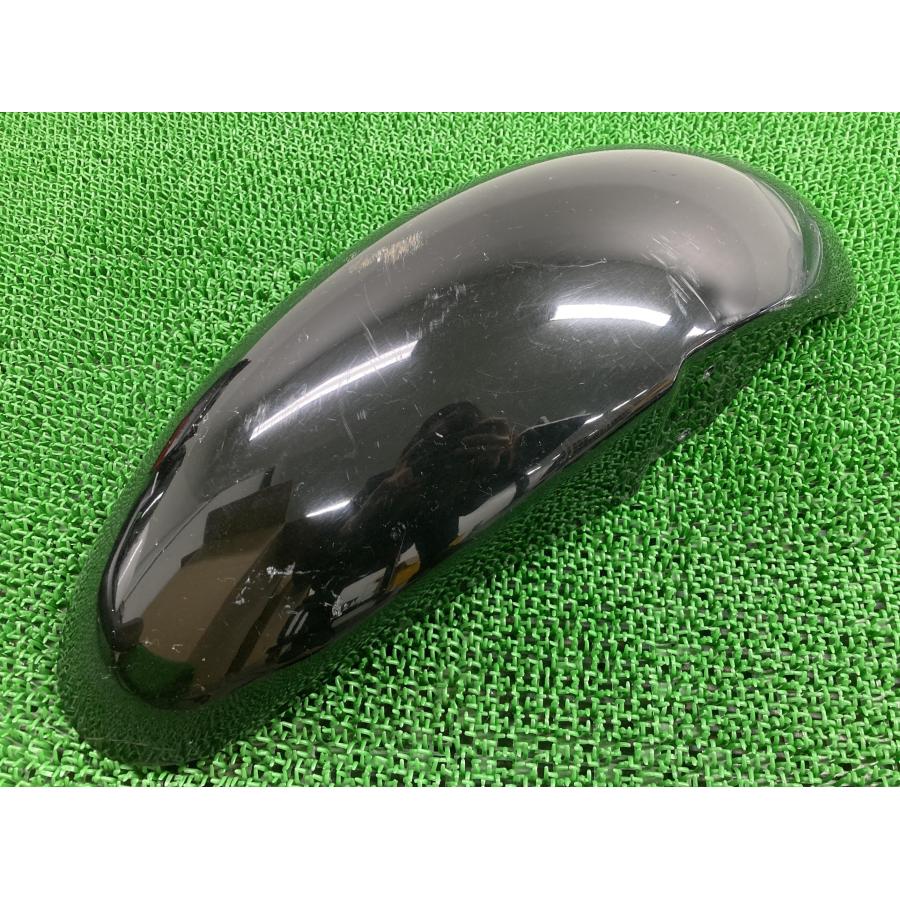 ゼファーカイ フロントフェンダー 黒 35004-1371 カワサキ 純正 バイク 部品 ZR400G 修復素材に ペイント素材に 【中古】 58 カワサキ（Kawasaki） ゼファーカイ フロントフェンダー 黒 35004-1371