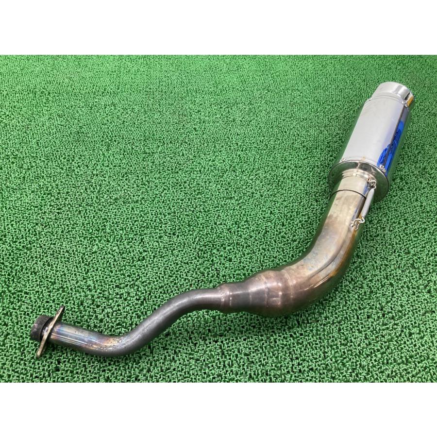 フォルツァ マフラー 社外 中古 バイク 部品 MF08 ステンレス カチ上げ