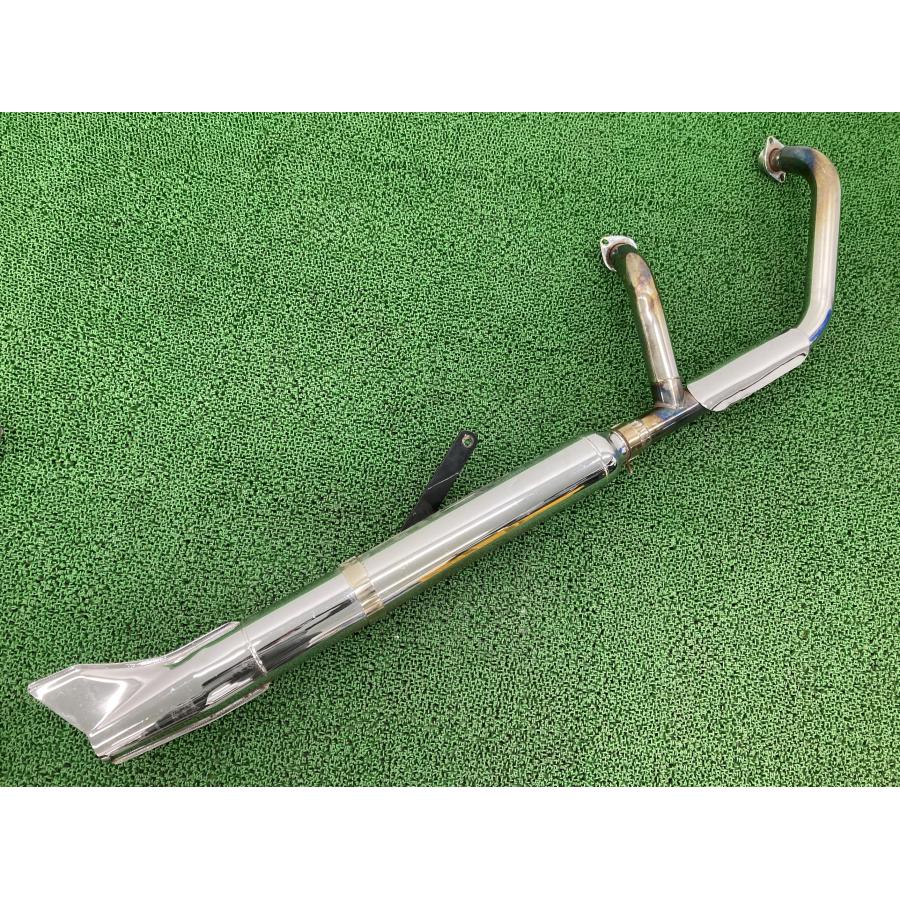 ケンテック製シャドウ400 マフラー 社外 中古 バイク 部品 NC34