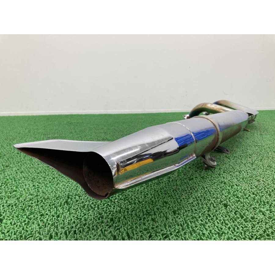 ケンテック製シャドウ400 マフラー 社外 中古 バイク 部品 NC34