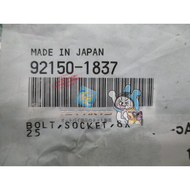 カワサキ（Kawasaki） バリオス メインステップステーボルト 純正 新品