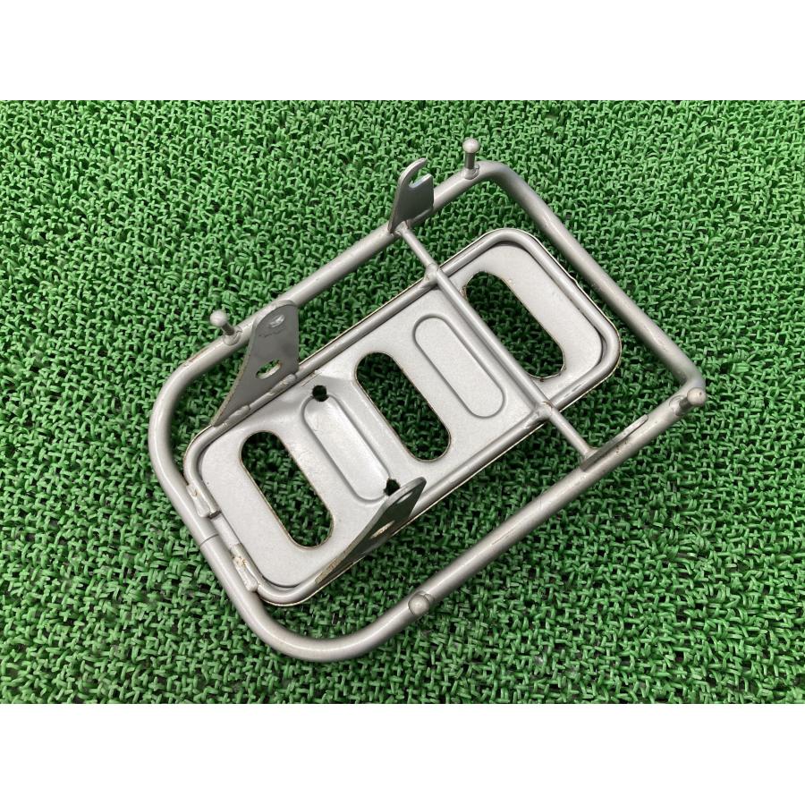 ホンダ（HONDA） リトルカブ リアキャリア 銀 純正 中古 バイク 部品