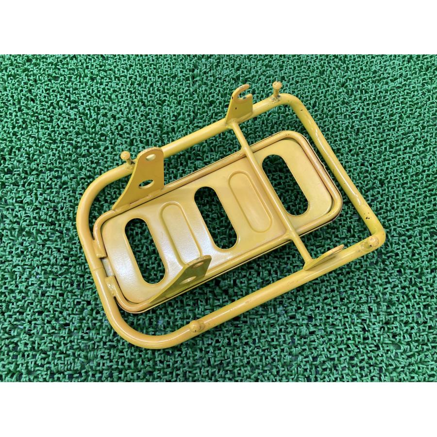 ホンダ（HONDA） リトルカブ リアキャリア 黄 純正 中古 バイク 部品