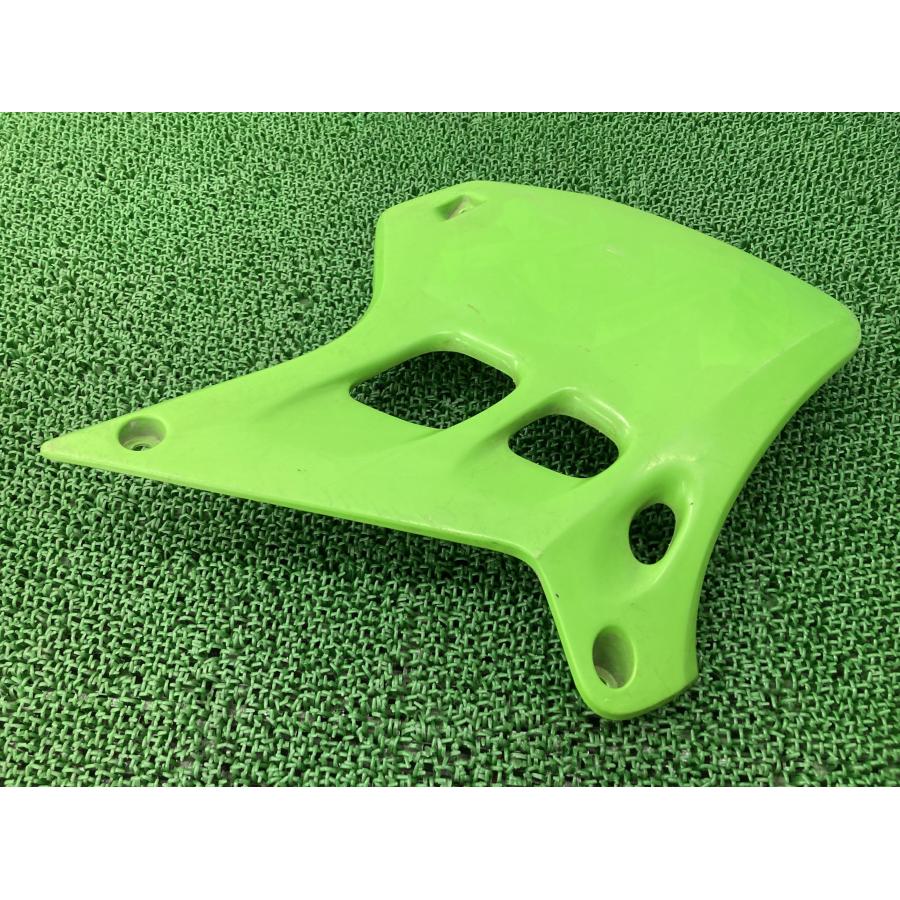 KDX125SR シュラウド 左 緑 49089-1092 カワサキ 純正 バイク 部品 DX125A サイドカバー サイドカウル コケキズ無し 品薄 【中古】 51 カワサキ（Kawasaki） KDX125SR シュラウド 左 緑 49089-1092 純正
