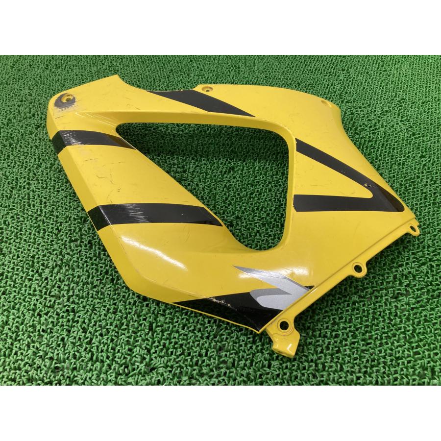 CBR900RR サイドカウル 左 黄 MCJ ホンダ 純正 バイク 部品 SC44 CBR929RR ファイアーブレード 逆車 ペイント素材に 【中古】 49 ホンダ（HONDA） CBR900RR サイドカウル 左 黄 MCJ 純正 中古 バイク