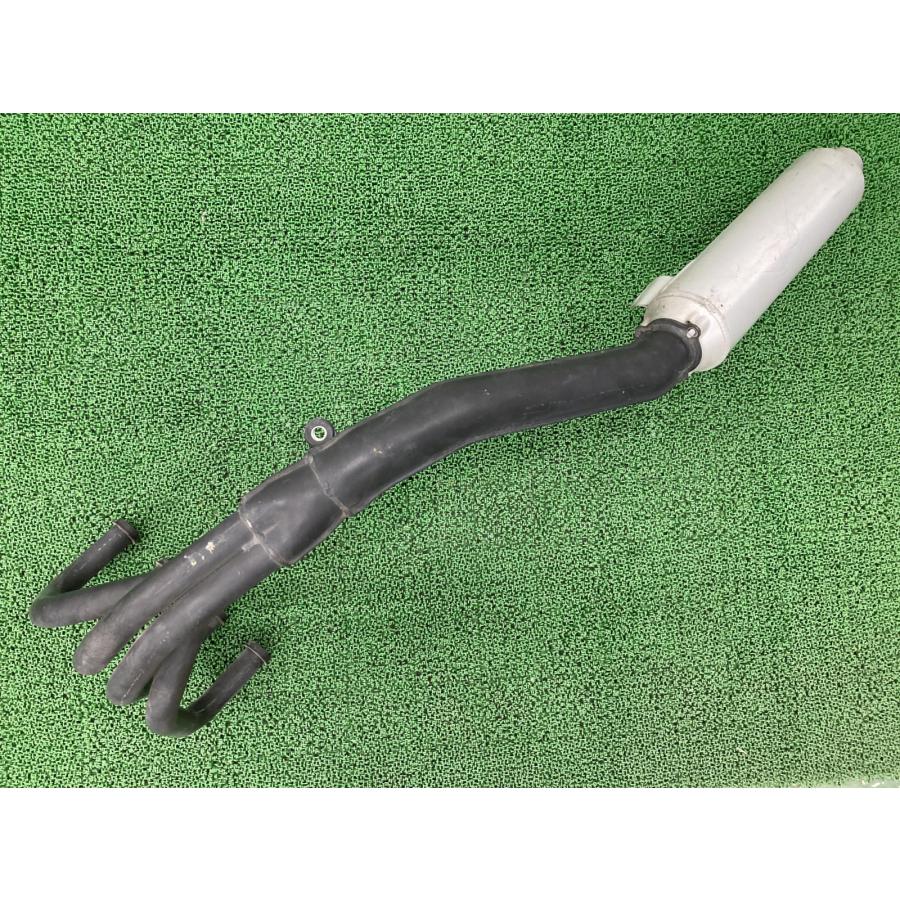 ZRX400 マフラー K424 カワサキ 純正 中古 バイク 部品 ZR400E フルエキ コケキズ無し 品薄 希少品 車検 Genuine 41_2