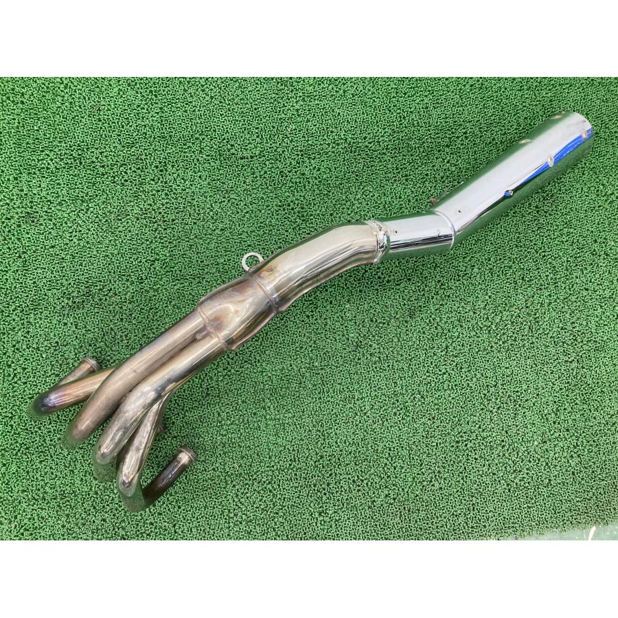 ZRX400 マフラー K320 カワサキ 純正 中古 バイク 部品 ZR400E 94-96年 前期 機能的問題なし 品薄 車検 Genuine nP カワサキ（Kawasaki） ZRX400 マフラー K320 純正 中古 バイク 部品