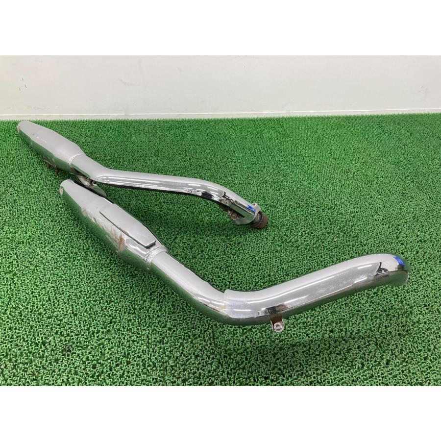 スティード400 マフラー KW9 K1 ホンダ 純正 中古 バイク 部品 NC26 STEED400 機能的問題なし 品薄 希少品 車検 Genuine 10の画像