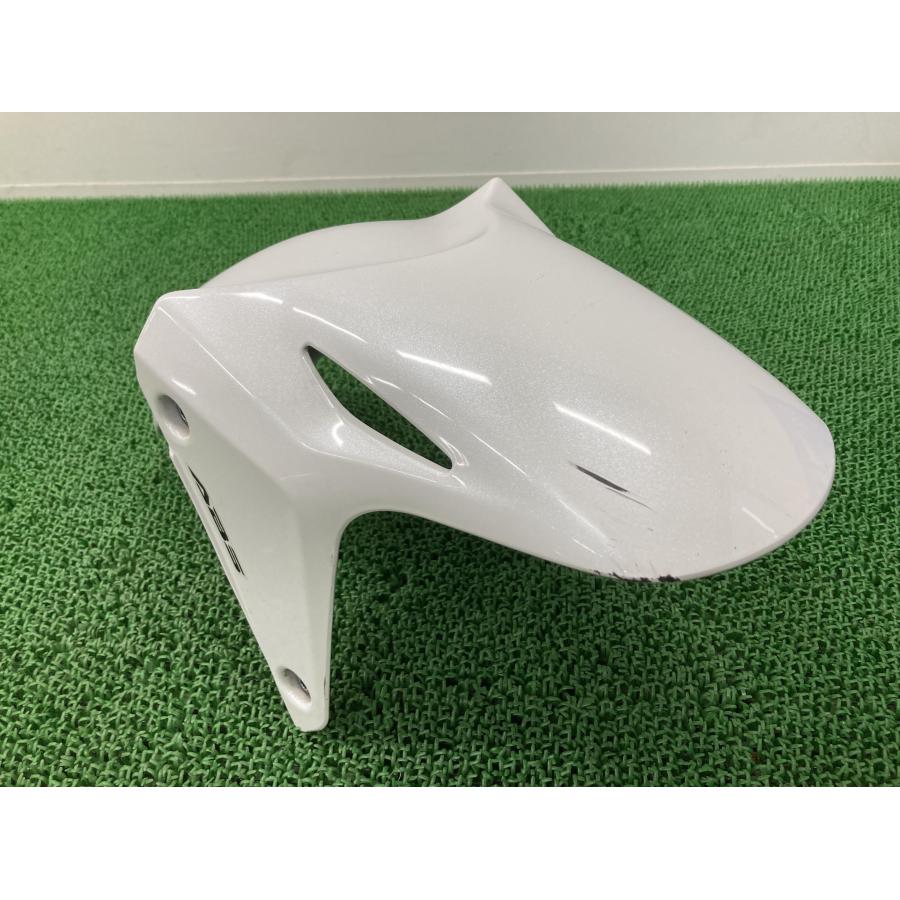 CBR400R フロントフェンダー パール MGZ ホンダ 純正 バイク 部品 NC47 ペイント素材に 品薄 希少品 車検 Genuine 【中古】 35 ホンダ（HONDA） CBR400R フロントフェンダー パール MGZ 純正 中古