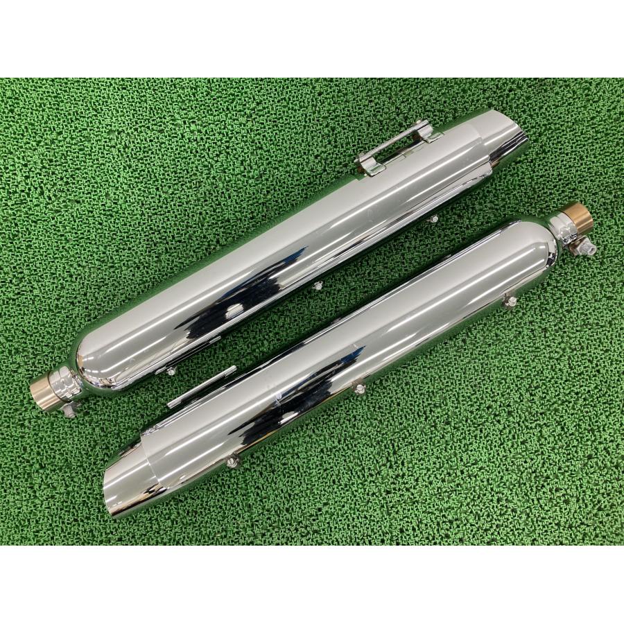 FLHTCU1580 サイレンサーマフラー 左右 65748-09/65949-09 ハーレー 純正 65748-09 65949-09 ロードグライドスペシャル 【中古】 32 FLHTCU1580 サイレンサーマフラー 左右 65748-09/65949-09 ハーレー