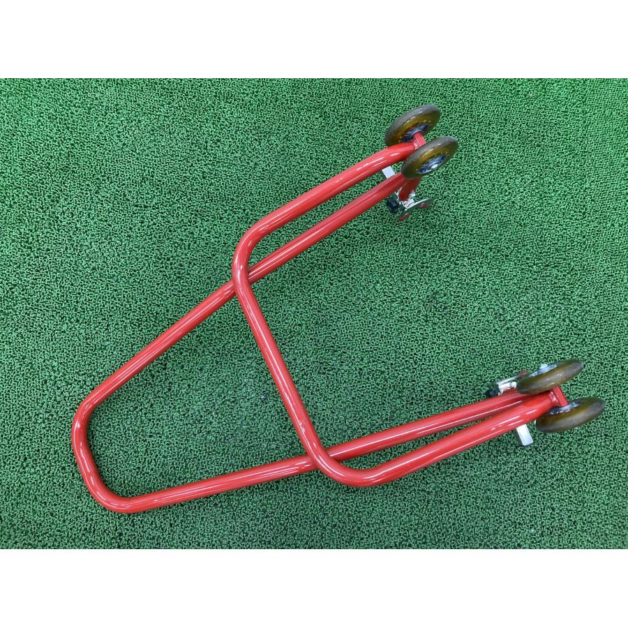 J-TRIP製 メンテナンススタンド 赤 社外 中古 バイク 部品 レーシング