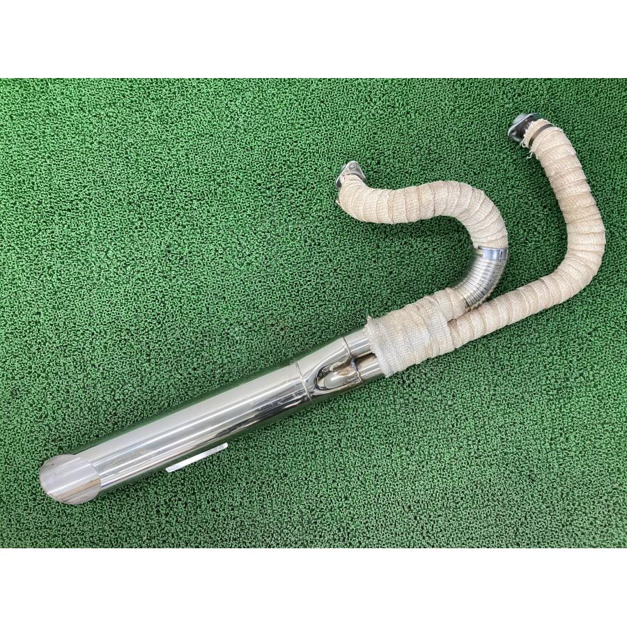 スティード400 マフラー 社外 中古 バイク 部品 NC26 STEED ステンレス
