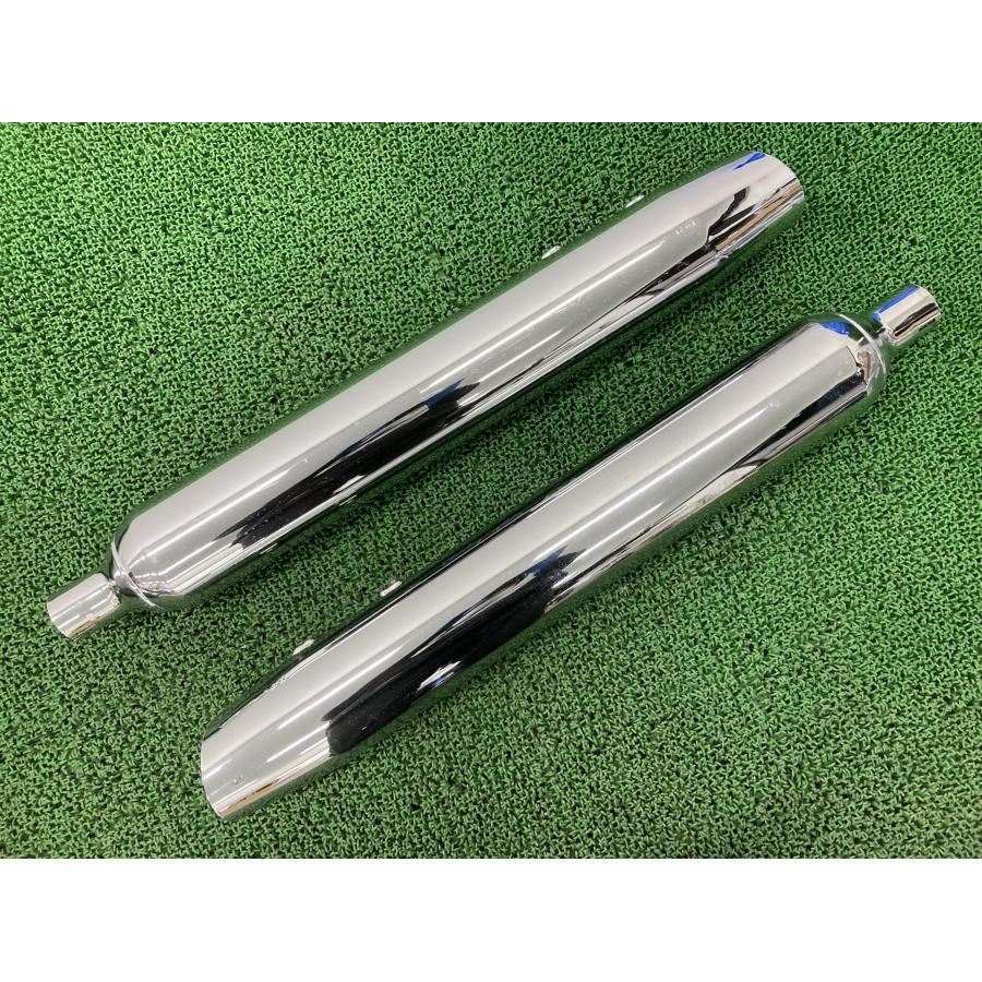 FLHTCU1580 サイレンサーマフラー 左右 65748-09/65949-09 ハーレー 純正 65748-09 65949-09 ロードグライドスペシャル 【中古】 64 FLHTCU1580 サイレンサーマフラー 左右 65748-09/65949-09 ハーレー