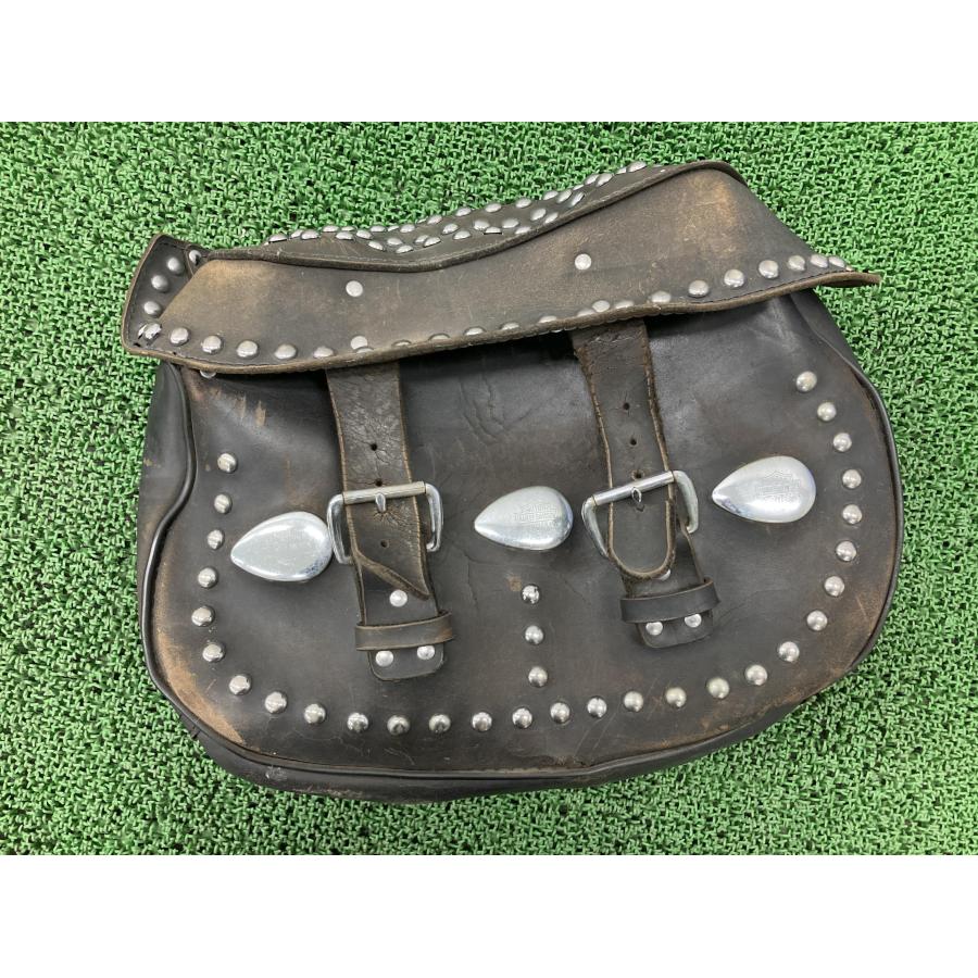FLSTC1340 サイドバッグ 右 5998 ハーレー 純正 中古 バイク 部品 本革