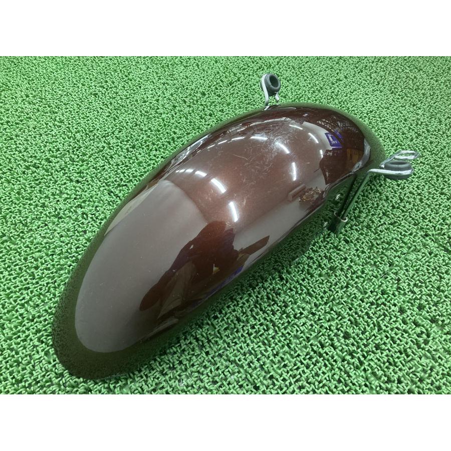 ゼファーカイ フロントフェンダー 茶M 35004-1371 カワサキ 純正 ZR400G ZEPHYRχ ペイント素材に 品薄 希少品 【中古】 94 カワサキ（Kawasaki） ゼファーカイ フロントフェンダー ワインM 35004