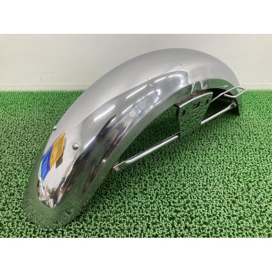 送料無料　ＢＳＡ　Ｂ２５　用？　純正　フロント　フェンダー カワサキ（Kawasaki） エストレヤ フロントフェンダー 純正 中古