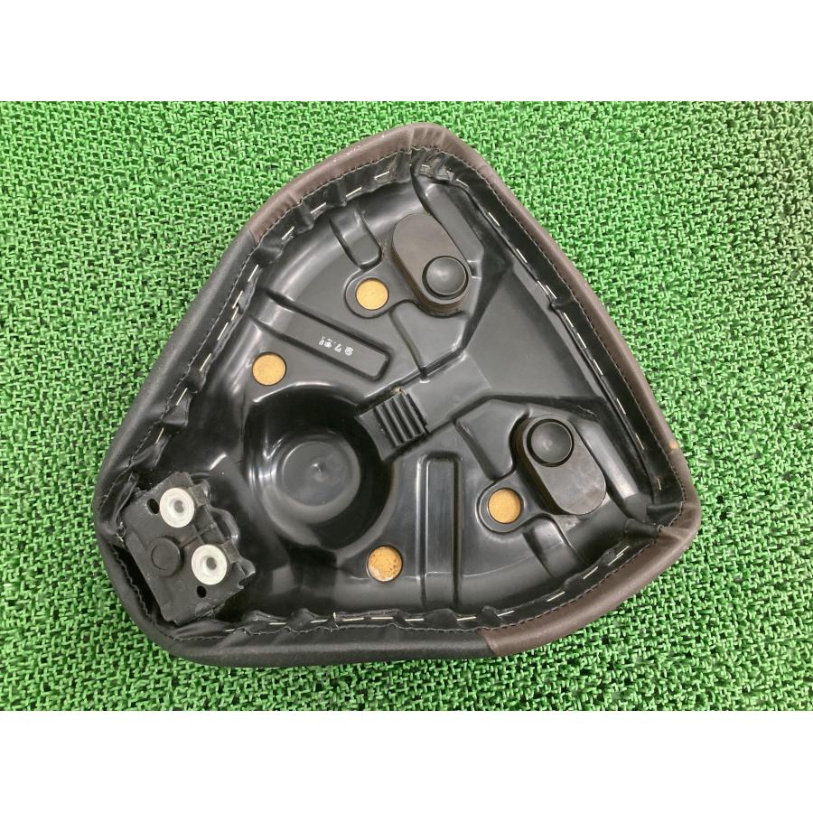 ホンダ（HONDA） リトルカブ シート 黒/茶 純正 中古 バイク 部品 AA01