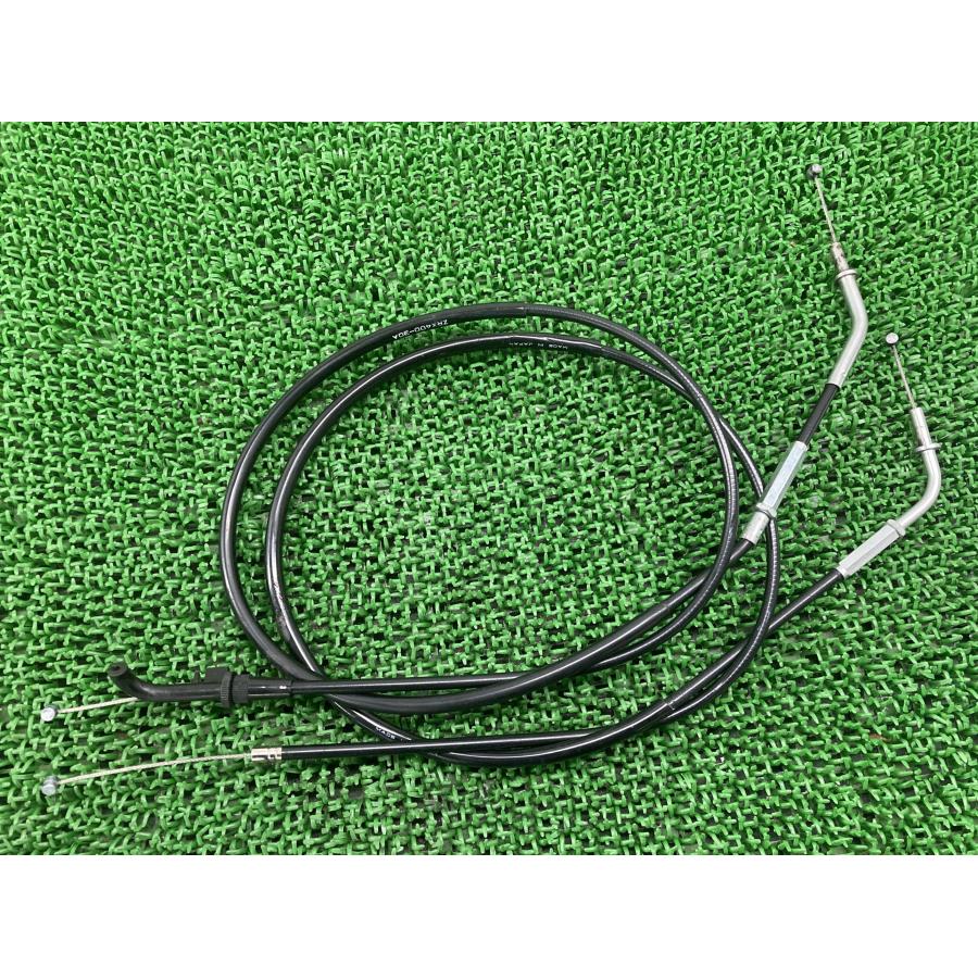 オーダーページ② ZRX-II スロットルワイヤー ZR400E-320*** 社外 中古 1997年式外し