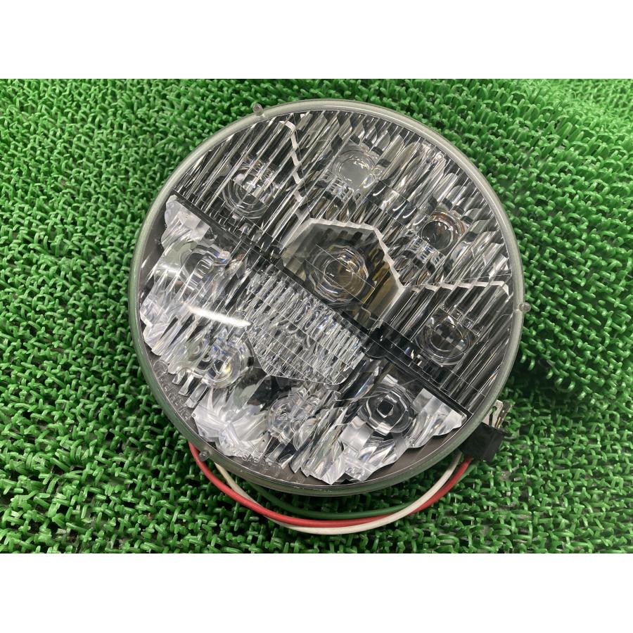 クリアキン製ハーレー   ヘッドライト 社外 バイク 部品 TruckLite 7インチ ツーリング ソフテイル ダイナ LED 【中古】 47 クリアキン製ハーレー ヘッドライト 社外 中古 バイク 部品 TruckLite