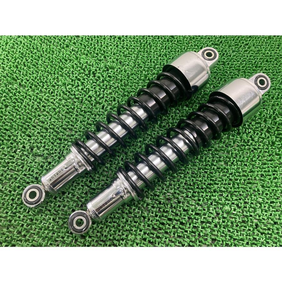 モンキー125 リアサスペンション 左右 黒 ホンダ 純正 中古 JB02 ピッチ335mm リアショック コンディション良好 曲がり無し 品薄 67_2