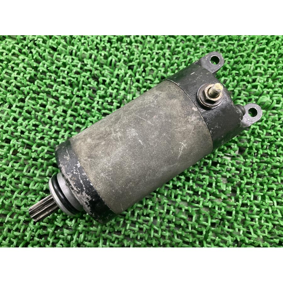 エリミネーター250LX セルモーター SM-7 カワサキ 純正 バイク 部品 EL250A スターター 機能的問題なし 割れ欠け無し 品薄 【中古】 15 カワサキ（Kawasaki） エリミネーター250LX セルモーター SM-7 純正
