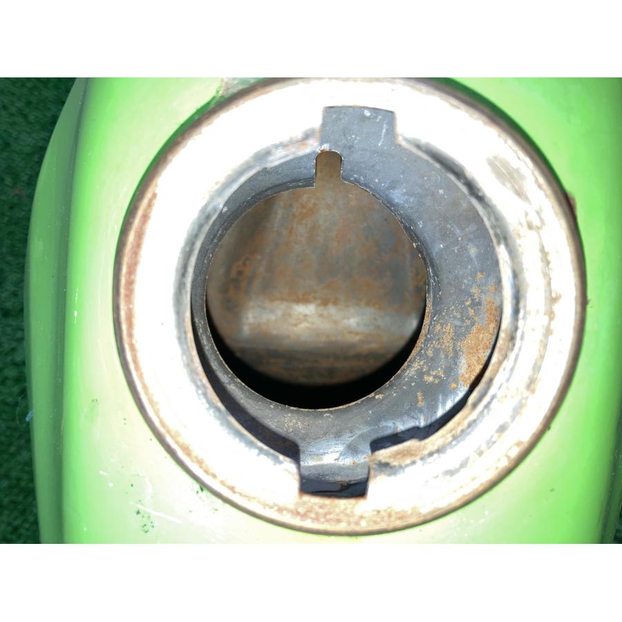 カワサキ（Kawasaki） Dトラッカー KLX250 タンク 緑 純正 中古 LX250E
