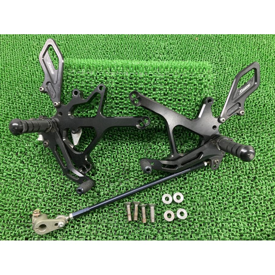 ARATA製ER-6n バックステップ 左右 ER650A-034*** 社外 中古 バイク