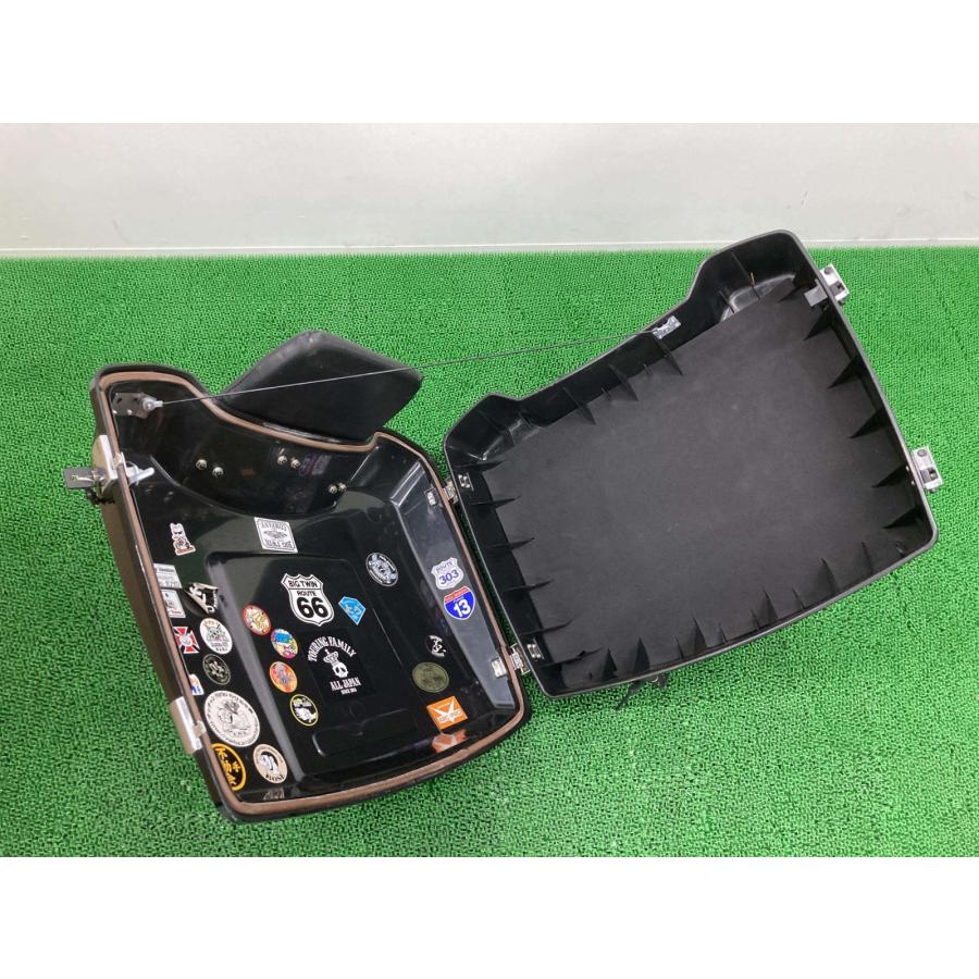 ツーリング ツアーパック 社外 中古 バイク 部品 ハーレー 14-23年 バックレスト マウントラック付き カスタム素材に 19 ツーリング ツアーパック 社外 中古 バイク 部品 ハーレー 14-23年