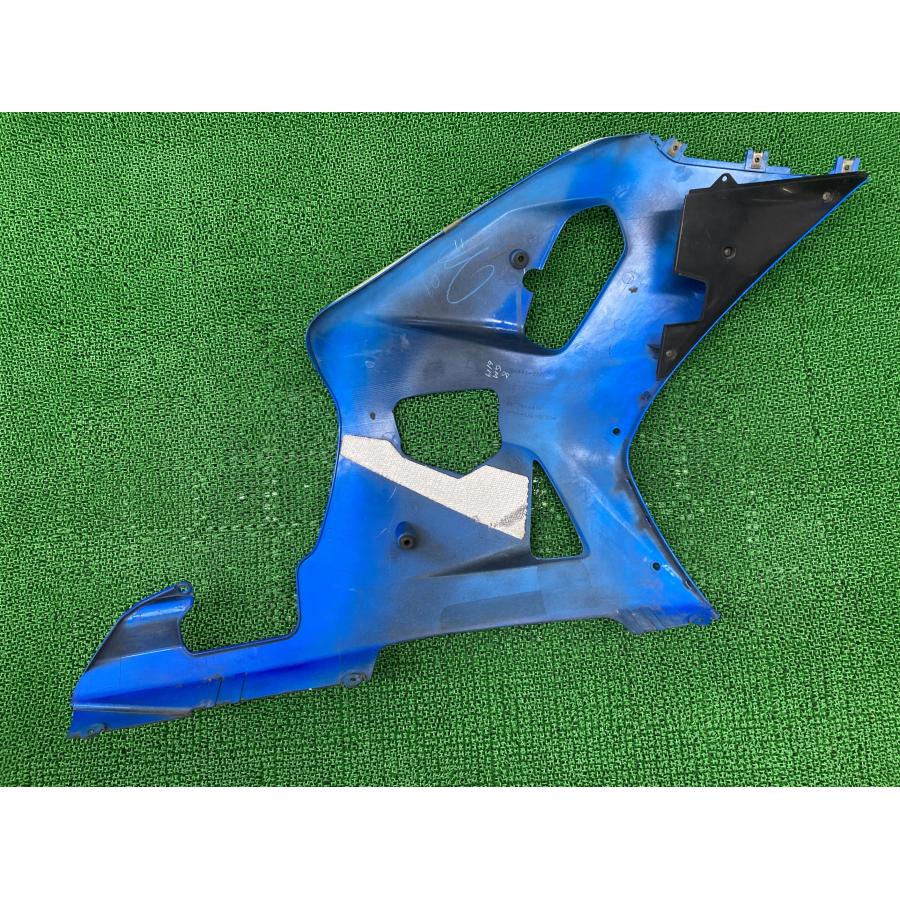 スズキ（SUZUKI） GSX-R750 サイドカウル 左 青M 35F 純正 中古 バイク
