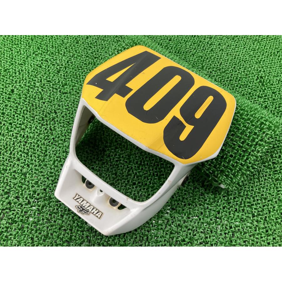 DT230 ランツァ　フロントカウル ヤマハ発動機 DT230ランツァ ライトカウル 白 ヤマハ 純正 中古 バイク