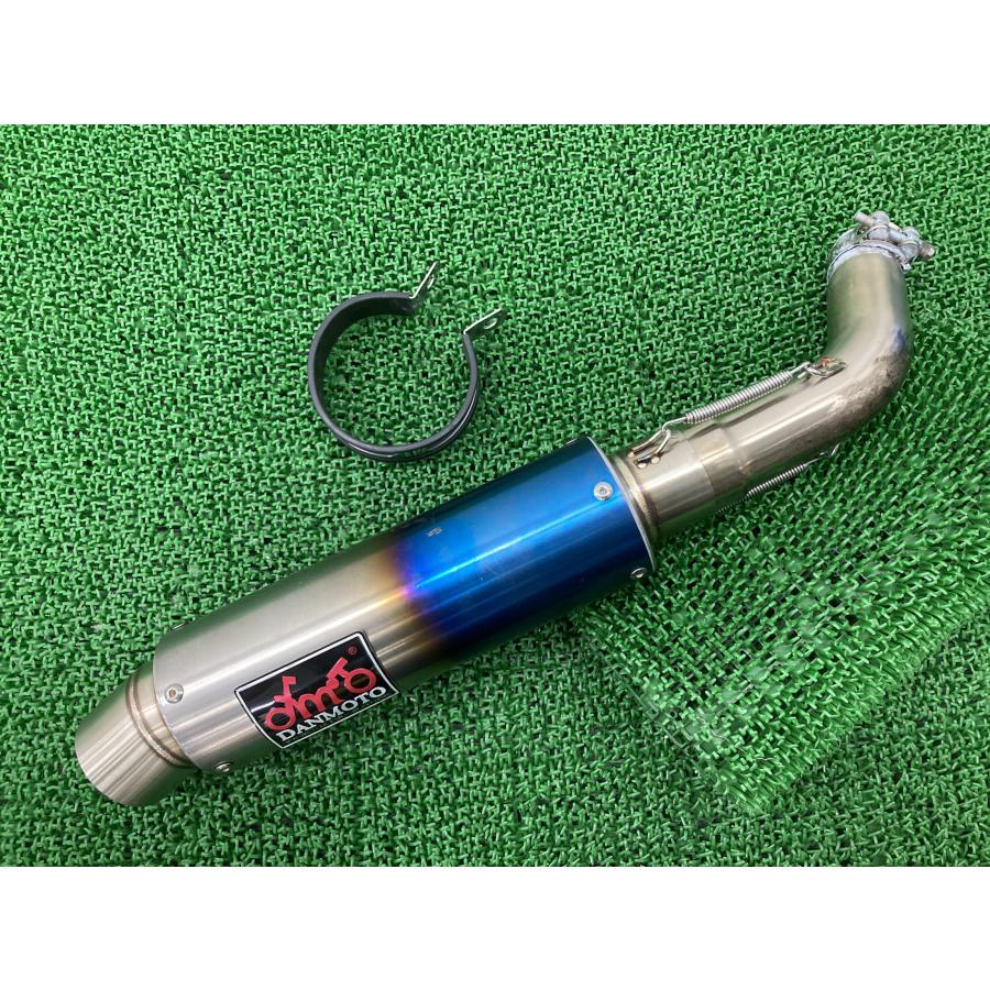 ダンモト製SV650 サイレンサーマフラー 社外 中古 バイク 部品 VP55B