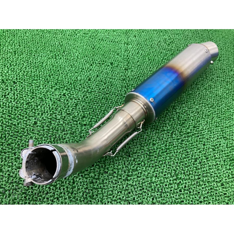 ダンモト製SV650 サイレンサーマフラー 社外 中古 バイク 部品 VP55B