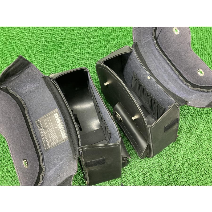 ミルウォーキーレザー製 サイドバッグ 左右 社外 MP83006 MilwaukeeLeather サドルバッグ ハーレー バルカン スティード 【中古】 56 ミルウォーキーレザー製 サイドバッグ 左右 社外 中古 バイク 部品