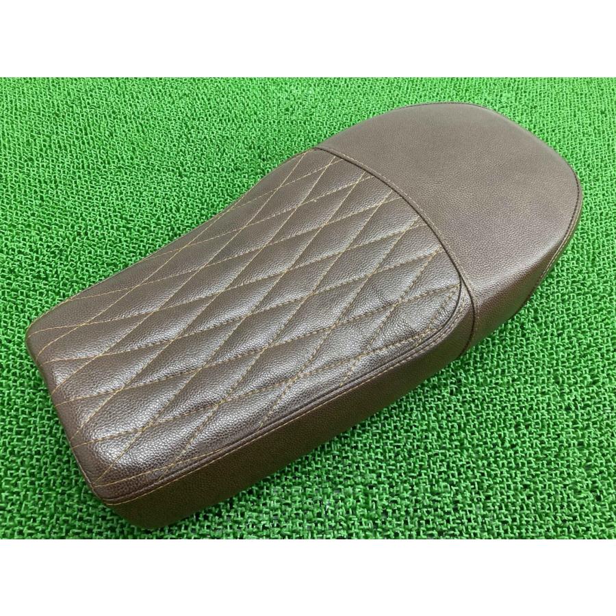マットモーターサイクルズ　アキタ250 純正シート AKITA250 シート 茶 HA7KNB4B4MB000*** 純正 中古 バイク 部品 HA7KNB4